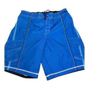 Speedo Men's Blue Swim Shorts size M